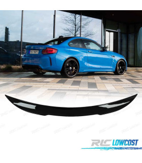 AILERON LIP BMW F22 F23 14-15 LOOK M4 PRETO BRILHANTE