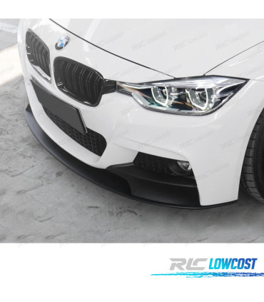 SPOILER LIP BMW SÉRIE 3 GT F34 13-19 LOOK M PERFORMANCE PRETO MATE