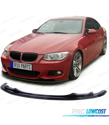 SPOILER LIP BMW E92 E93 10-13 LOOK M PRETO BRILHANTE