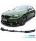 SPOILER LIP BMW F32 F33 F36 13- LOOK M PRETO MATE