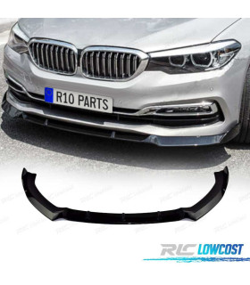 SPOILER LIP FRONTAL BMW G30 G31 17-19 PRETO BRILHANTE ABS