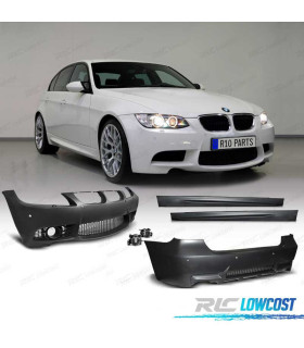 KIT CARROÇARIA BMW E90 08-12 PDC + SRA LOOK M3