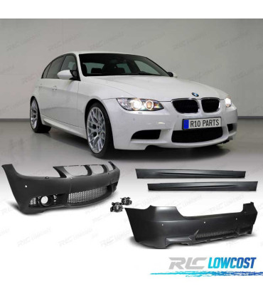 KIT CARROÇARIA BMW E90 08-12 PDC + SRA LOOK M3