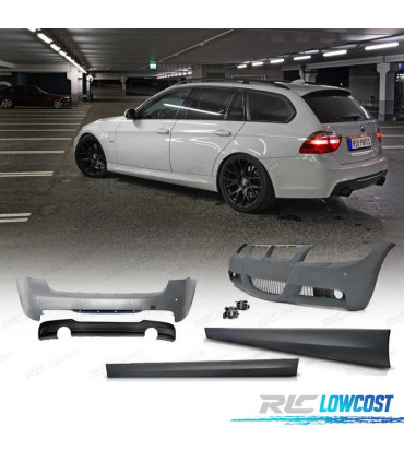 KIT CARROÇARIA BMW E91 08-12 LOOK M COM PDC