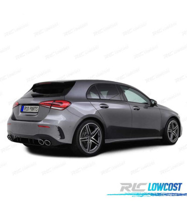 DIFUSOR MERCEDES CLASE A W177 18- LOOK AMG A45 + PONTEIRAS ESCAPE