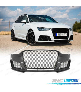 PARACHOQUES FRONTAL AUDI A3 8V 12-16 LOOK RS3 SRA PDC