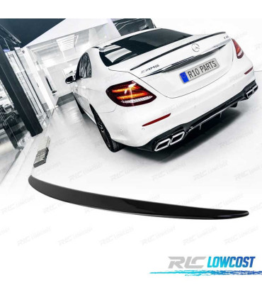 AILERON SPOILER TRASEIRO MERCEDES CLASE E W213 16- PRETO BRILHANTE
