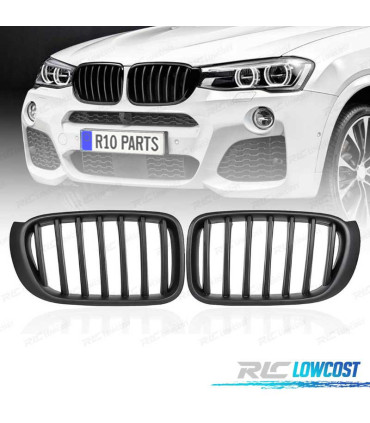 GRELHA FRONTAL BMW X3 F25 X4 F26 14- LOOK M PERFORMANCE PRETO MATE