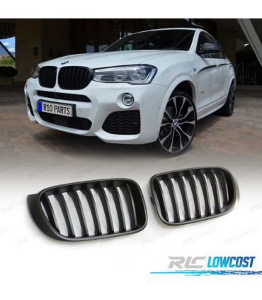 GRELHA FRONTAL BMW X3 F25 X4 F26 14- LOOK M PERFORMANCE PRETO MATE