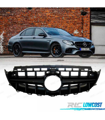 GRELHA MERCEDES CLASSE E W213 16-19 LOOK AMG E63 PRETO