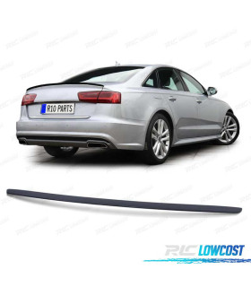 AILERON SPOILER AUDI A6 C7 SEDAN 11-18 PRETO MATE