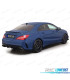 DIFUSOR MERCEDES CLA C117 16-19 LOOK AMG PRETO BRILHANTE + PONTEIRAS ESCAPE