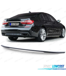 AILERON SPOILER TRASEIRO BMW G11 G12 14- LOOK M PERFORMANCE PRETO BRILHANTE