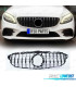 GRELHA FRONTAL MERCEDES W205 S205 14-18 LOOK AMG GT PRETO CHROMADO