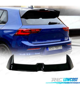 SPOILER VOLKSWAGEN VW GOLF 8 R LINE 20- LOOK OETTINGER PRETO BRILHANTE