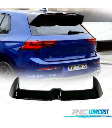 SPOILER VOLKSWAGEN VW GOLF 8 R LINE 20- LOOK OETTINGER PRETO BRILHANTE