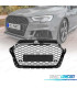 GRELHA AUDI A3 8V 17-19 LOOK RS3 PRETO BRILHANTE