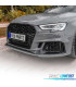 GRELHA AUDI A3 8V 17-19 LOOK RS3 PRETO BRILHANTE