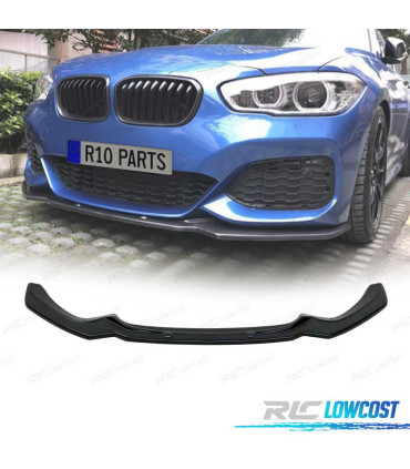 SPOILER LIP FRONTAL BMW F20 F21 LCI 15-19 PRETO