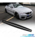 ACRESCENTO DE ESTRIBOS BMW F32 F33 F36 13-18 LOOK M PRETO BRILHANTE