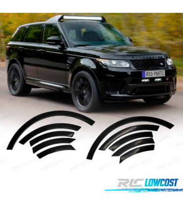 ABAS DE GUARDA LAMAS RANGE ROVER SPORT L494 LOOK SVR 18- PRETO