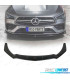 SPOILER LIP FRONTAL MERCEDES CLA W118 19- 35 LOOK AMG A35 PRETO BRILHANTE