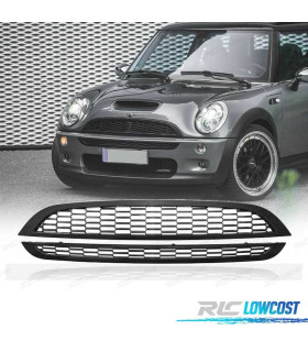 GRELHA FRONTAL MINI COOPER S 01-06 CARBONO
