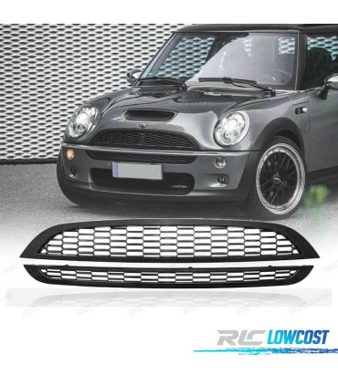 GRELHA FRONTAL MINI COOPER S 01-06 CARBONO