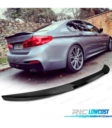 AILERON LIP SPOILER BMW G30 17- LOOK M5 PRETO BRILHANTE