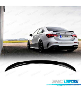 AILERON MERCEDES CLASE A V177 19- LOOK AMG 35 PRETO BRILHO