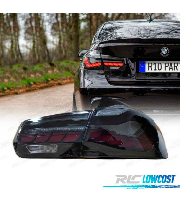 FAROLINS BMW F30 13-18 FULL LED LIGHT BAR OLED FUMADO