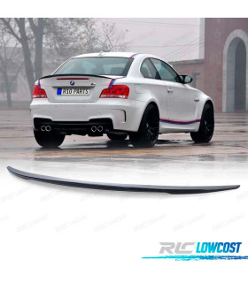 AILERON SPOILER BMW E82 LOOK M PERFORMANCE 06-13 PRETO BRILHANTE