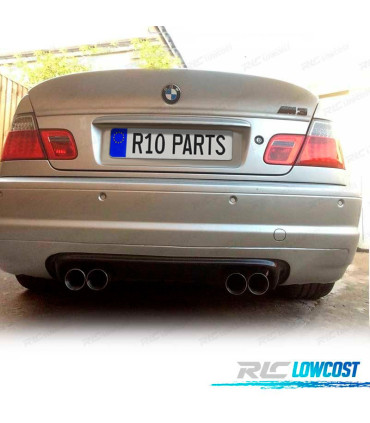 AILERON SPOILER TRASEIRO MALA LOOK CSL BMW E46 COUPE