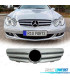 GRELHA FRONTAL MERCEDES CLK W209 02- PRATA CROMADO LOOK SPORT