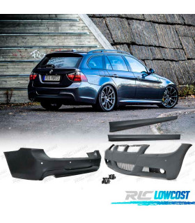 KIT CARROÇARIA BMW E91 05-08 LOOK M PDC SRA