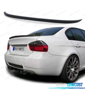 AILERON SPOILER TRASEIRO BMW E90 SEDAN LOOK M3 PRETO MATE