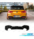 DIFUSOR TRASEIRO BMW F20 LCI 15- LOOK CS PRETO BRILHANTE