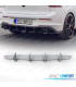 DIFUSOR TRASEIRO VOLKSWAGEN VW GOLF 8 20- PRETO BRILHANTE