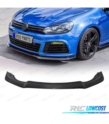 SPOILER LIP VOLKSWAGEN VW GOLF MK6 R20 08-12 CARBONO