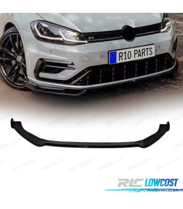 SPOILER LIP VOLKSWAGEN VW GOLF 7.5 GTI 17-20 PRETO BRILLANTE