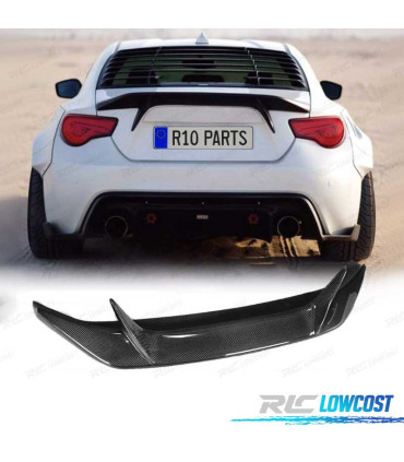 AILERON SPOILER TOYOTA GT 86 SUBARU BRZ 12- CARBONO