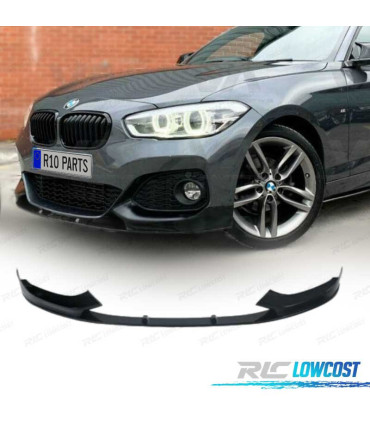 SPOILER LIP BMW F20 F21 LCI 15-19 LOOK M PERFORMANCE PRETO MATE