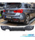 DIFUSOR TRASEIRO BMW F20 F21 LCI 15- LOOK M PERFORMANCE PRETO BRILHANTE