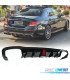 DIFUSOR MERCEDES CLASE E W213 16-19 LOOK AMG BRABUS PRETO BRILHANTE