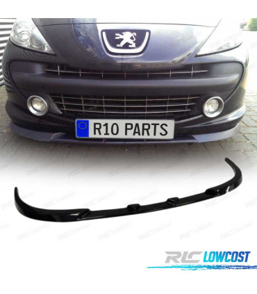 SPOILER LIP FRONTAL PEUGEOT 207 06-12