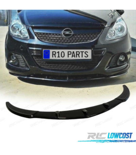 SPOILER LIP FRONTAL OPEL CORSA D 06-14 ABS