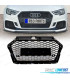 GRELHA FRONTAL AUDI A3 16-20 LOOK RS3 PRETO