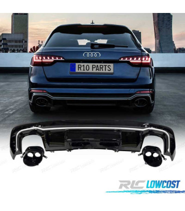 DIFUSOR DIFUSOR AUDI A4 20- LOOK RS4