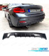 DIFUSOR BMW F22 13-15 LOOK M PERFORMANCE CARBONO