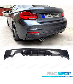 DIFUSOR BMW F22 13-15 LOOK M PERFORMANCE CARBONO